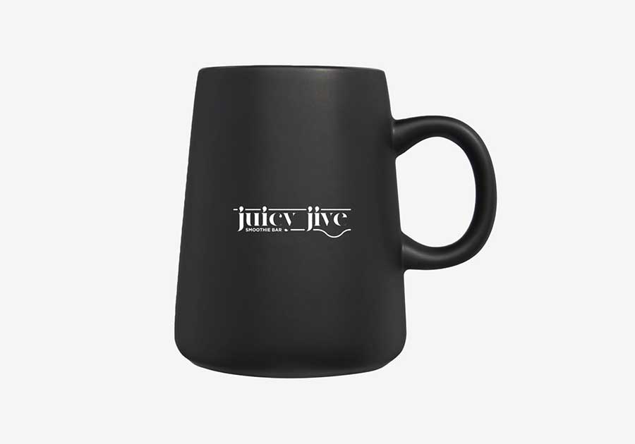 Mug céramique Joe 45 cl noir
