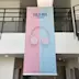 Habillage cloison de stand 100 x 240 cm