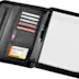 Conférencier personnalisé A4 zippé Ebony - intérieur