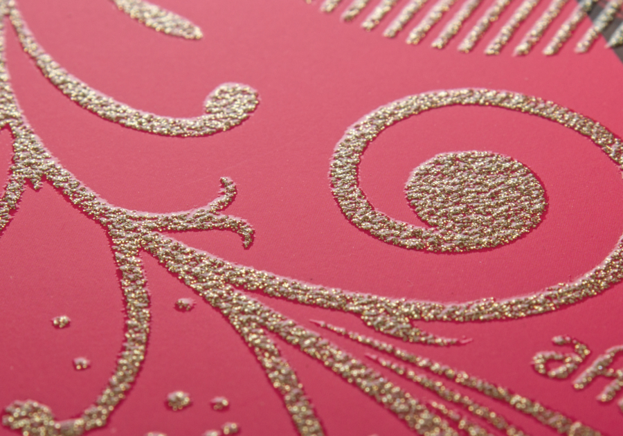 detalle de lentejuelas
