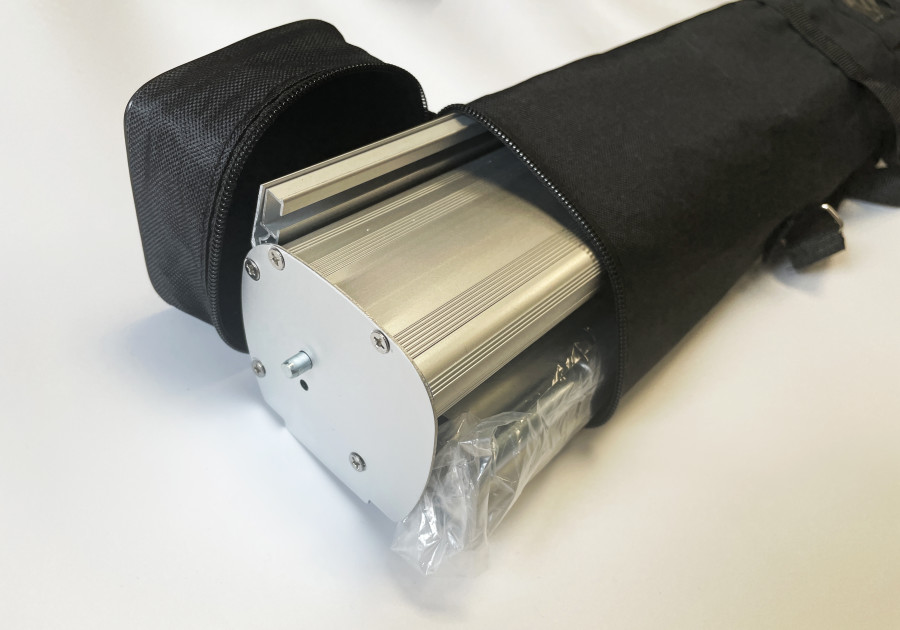 Enrollable económico estructura ligera de aluminio