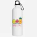 Bouteille inox mat avec mousqueton Oregon 75 cl