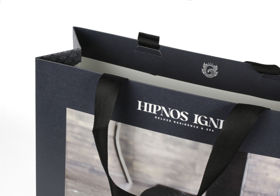 Sac en papier premium - impression intérieure