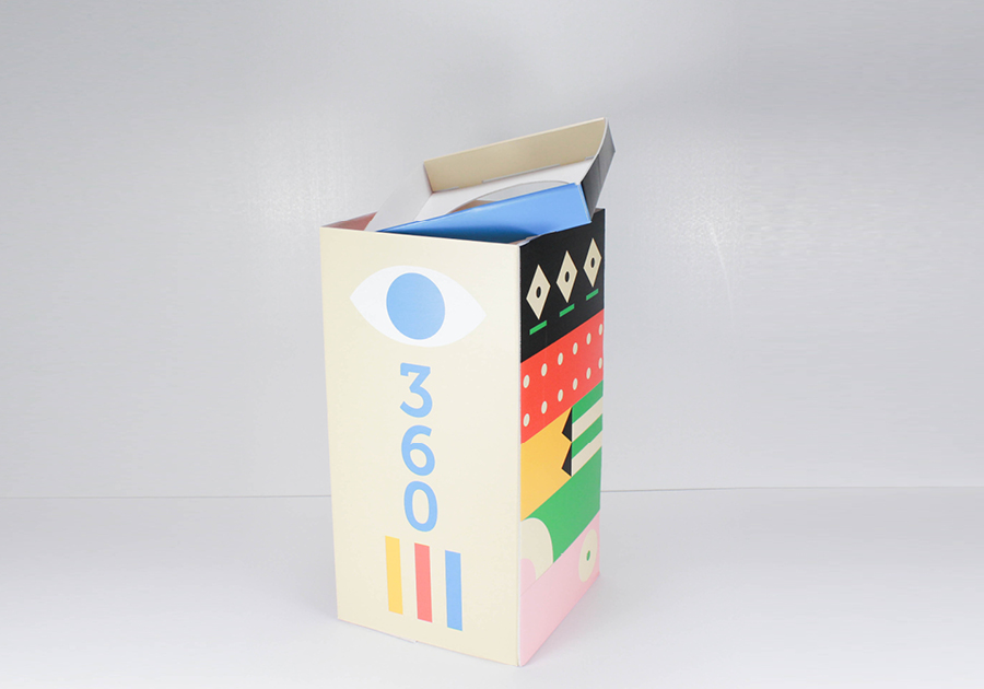 Papelera de reciclaje con tapa removible