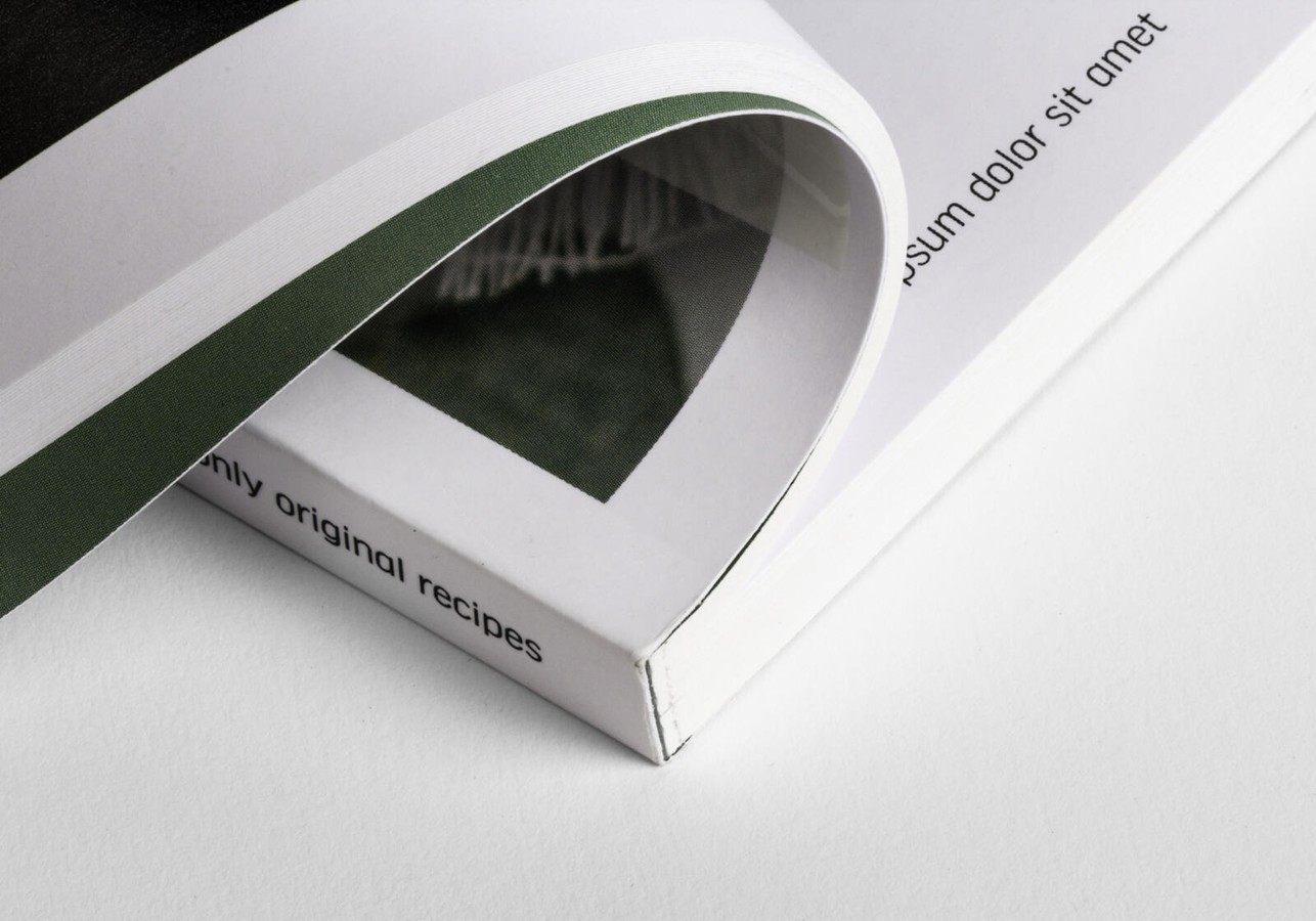 Catálogo encolado entrega con zoom Flash personalizado