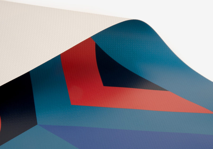 Lona plastificada PVC 450 g Frontlit B1 Cuatri 