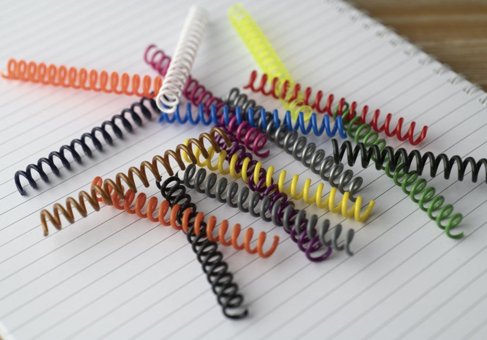 Libreta espiral de 5 anillas
