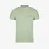 Polo-homme-manches-courtes-Star-vert-brume