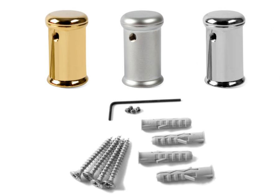 Espaciadores y tornillos de placa de accesorios