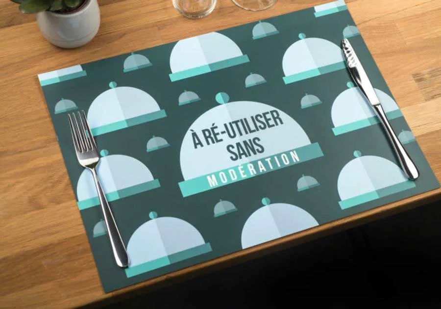 Set de table lavable et indéchirable