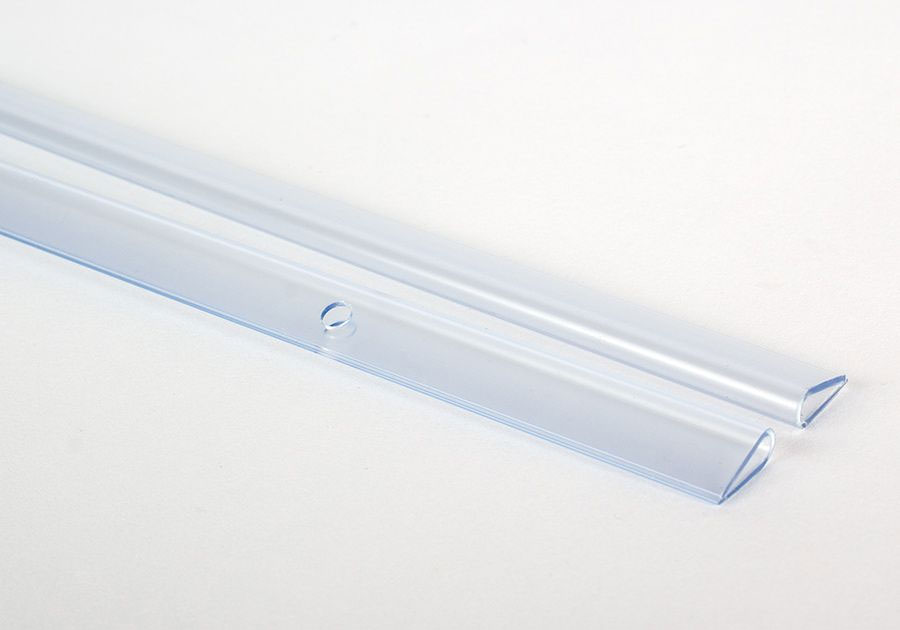 Kakemono de papel con palitos de PVC