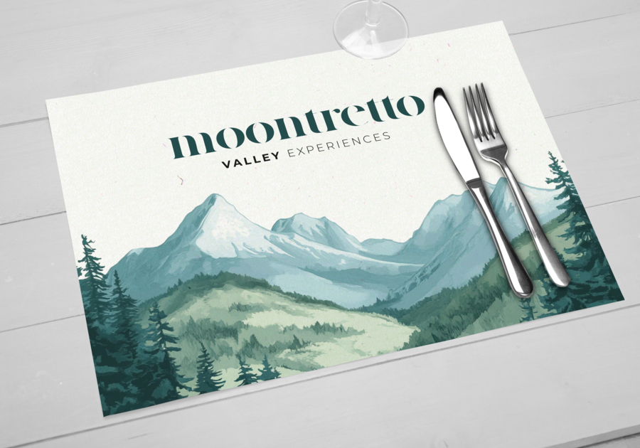 Mantel individual de papel reciclado