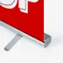 Roll up economique base structure aluminium legere