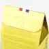 Sachet carton fermeture avec languette