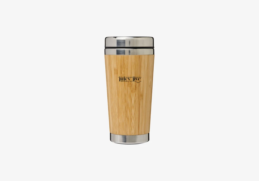 Gobelet isotherme avec extérieur bambou Bambus 45 cl