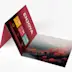 Dépliant papier classique 4 plis accordéon 63x297 135g couché demi-mat