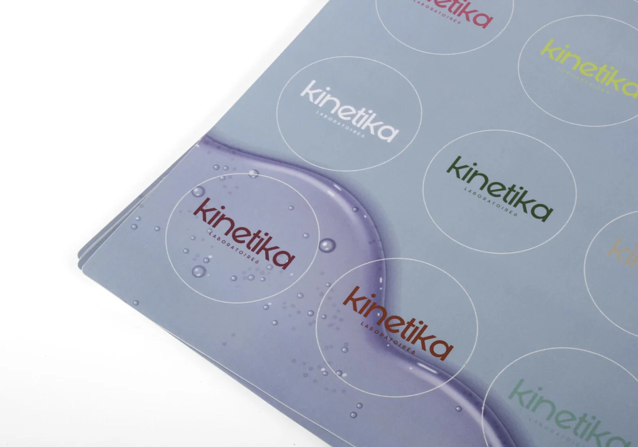 Sticikers en planche kinetika