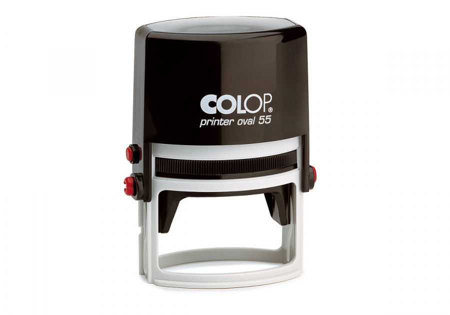 Sello automático de plástico ovalado - 55 mm 34 x 54