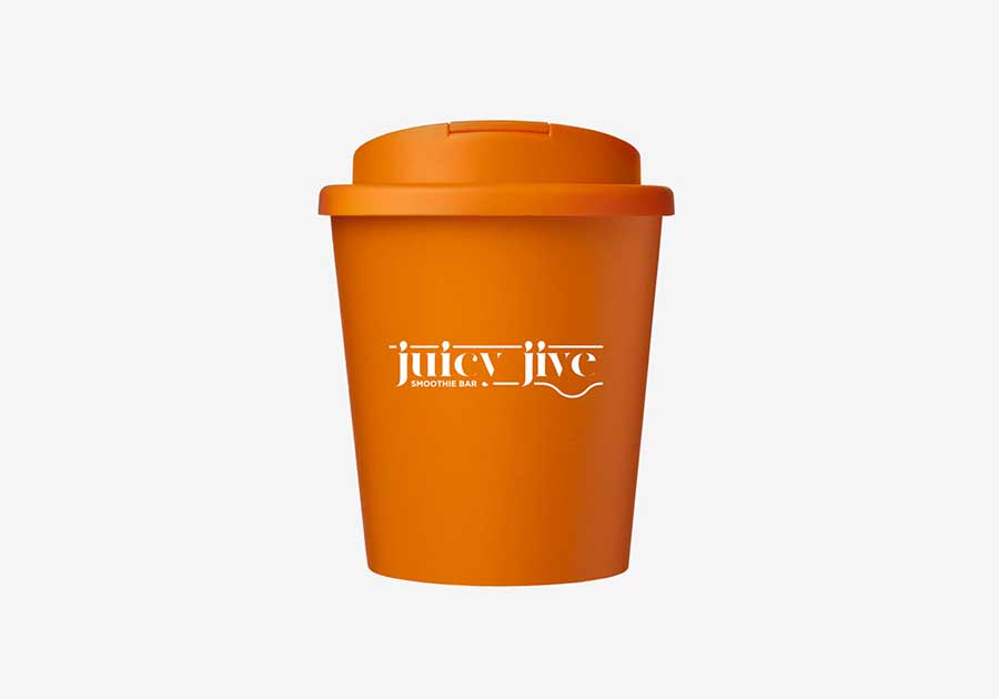 Vaso isotérmico reciclado 25 cl Americano® Espresso Eco naranja