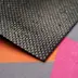 Tapis de sol polyester tricote 1 4 mm bordure caoutchouc de 20 mm verso