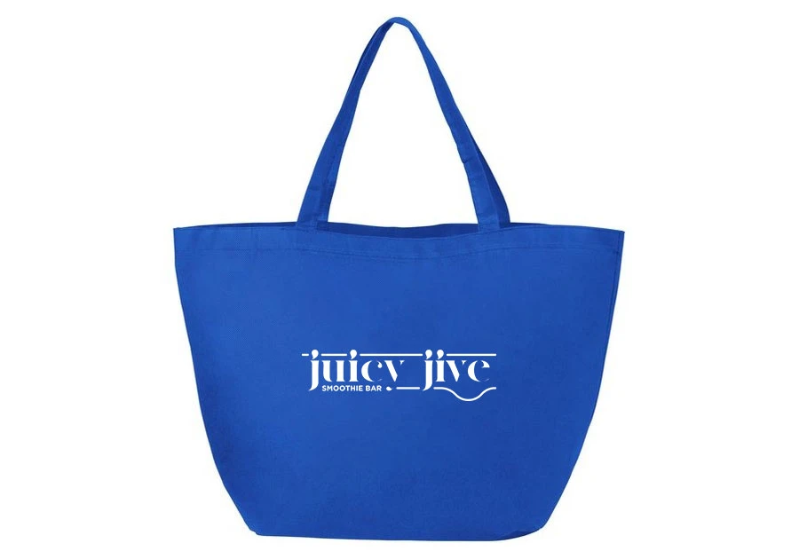 Sac de courses non tissé Maryville 28L Bleu royal