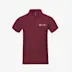 Polo Calgary manches courtes homme bordeaux