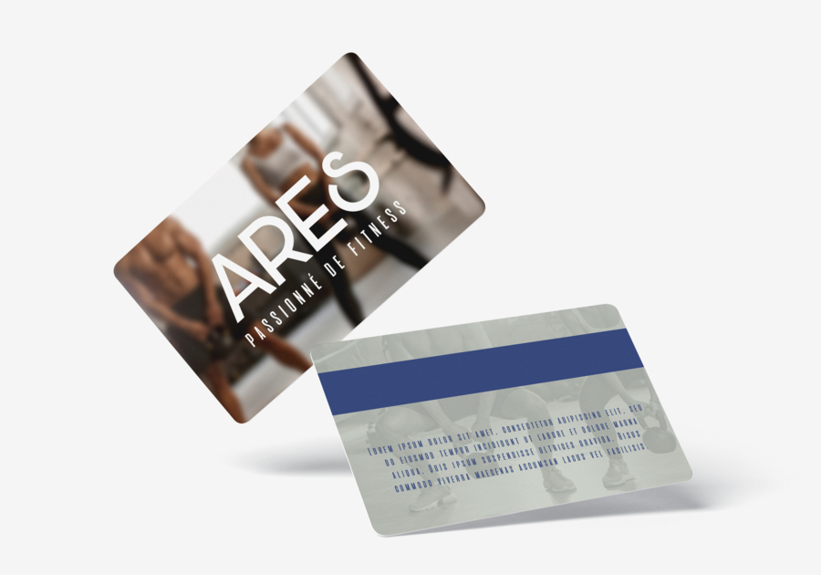 Tarjeta de PVC personalizada - Ares