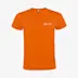 T-shirt unisexe manches courtes Atomic orange