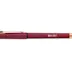 Stylo softy à gel rose or métallique avec stylet Highlander fuchsia
