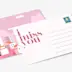Carte Tarjeta postale papier classique A6 i miss you