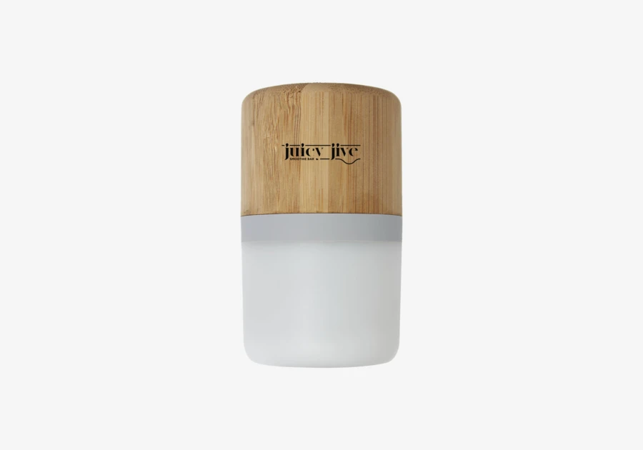 Enceinte en bambou avec lumière Bluetooth Aurea