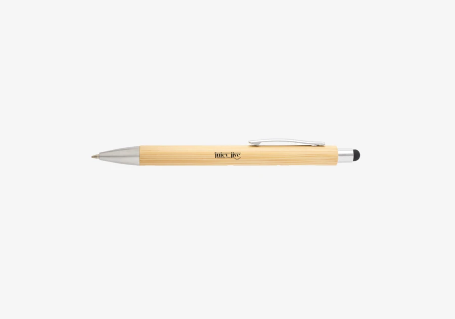 Set stylo et porte-mine en bambou Oblys