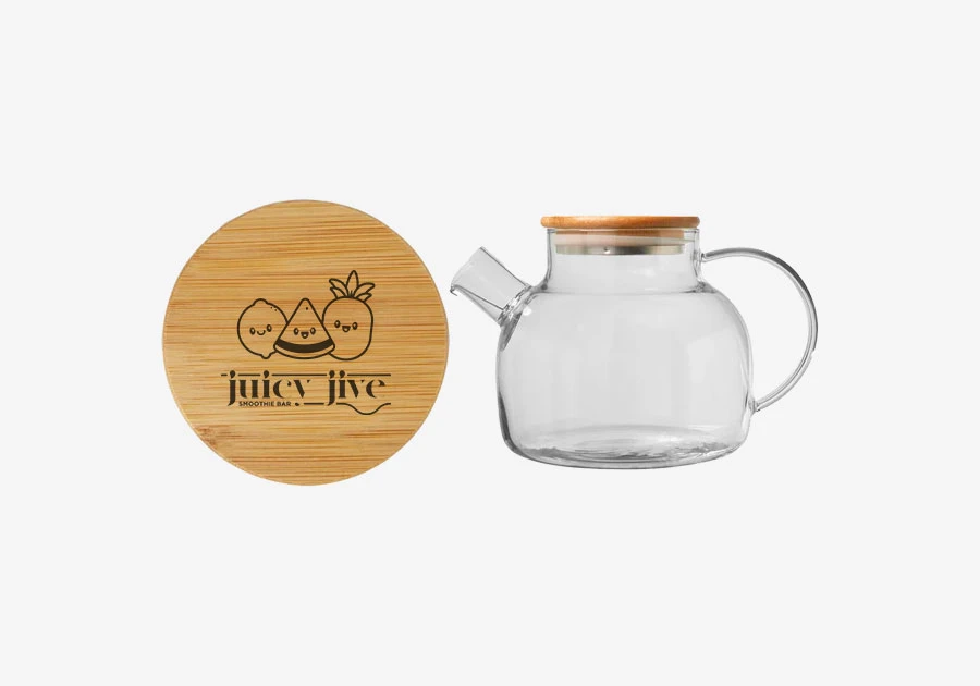 Théière en verre avec filtre Zen