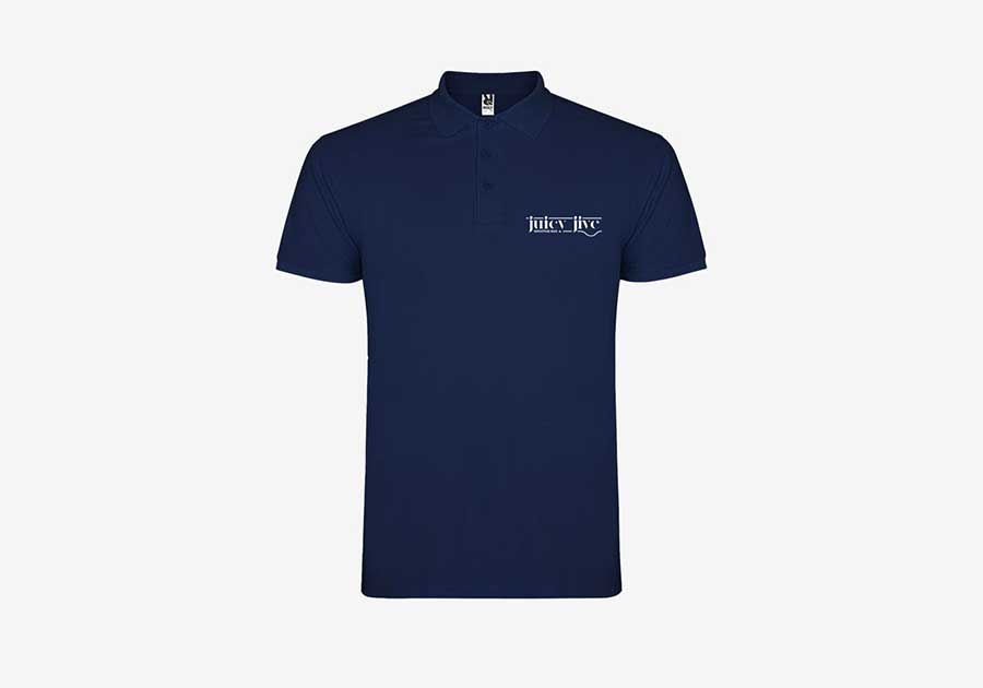 Polo-homme-manches-courtes-Star-marine