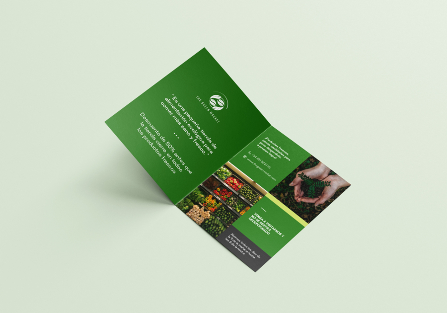 Folleto de TheGreenMarket ES