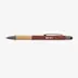 Stylo avec stylet et grip en bambou Bowie rouge