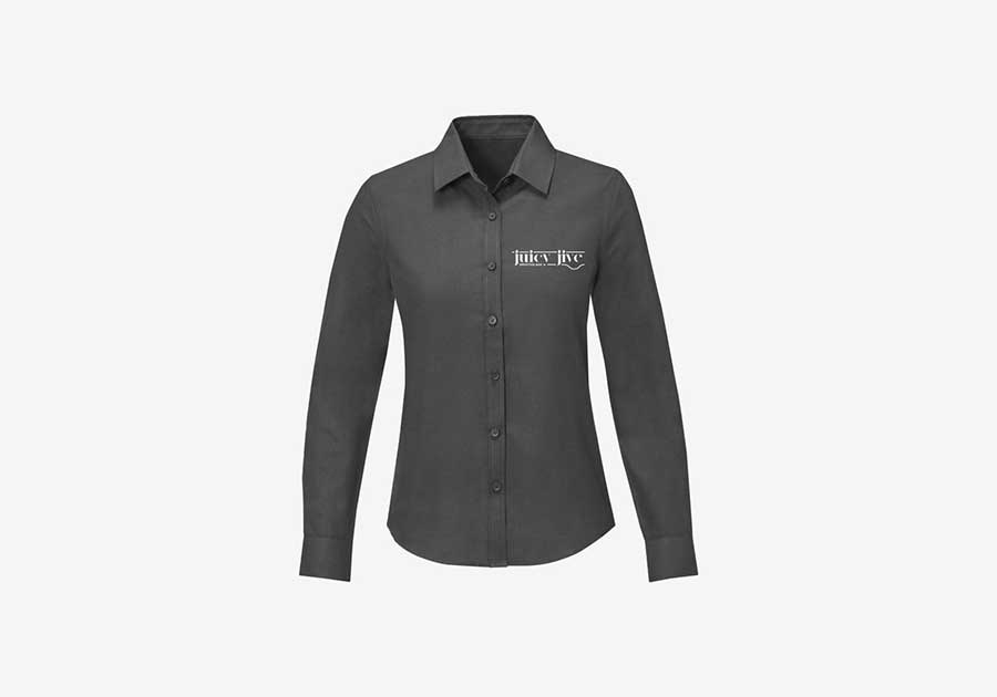 Chemise-femme-manches-longues-Pollux-gris-tempête