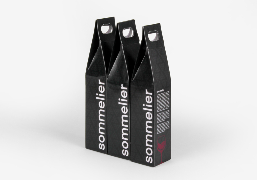 Estuche para botellas gran área de personalización