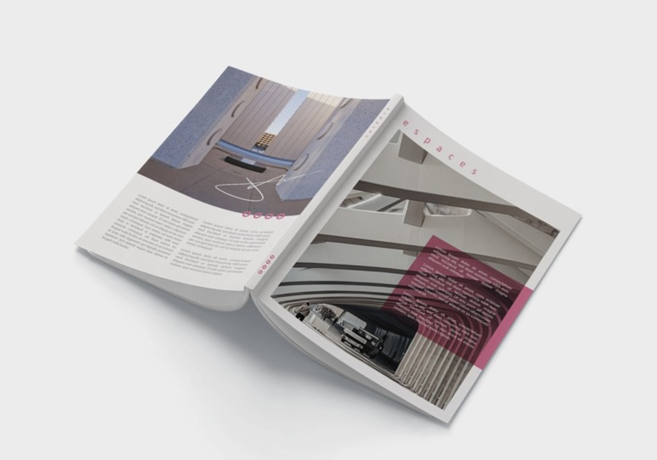 Catálogo encolado entrega Chrono anverso y reverso personalizado