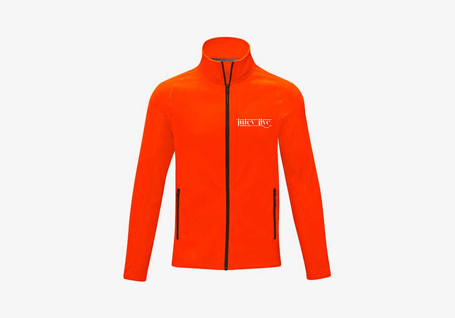Veste-polaire-homme-Zelus-orange