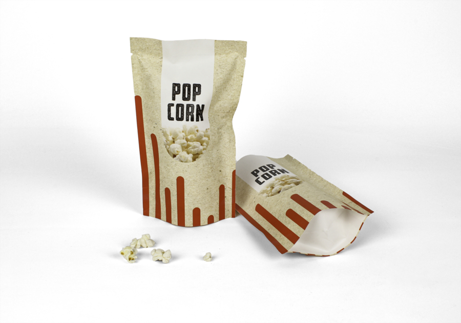 Doypack - Papier recyclable avec intérieur plastifié
