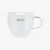 Juego de 2 tazas de doble pared con base de bambú Manti 10 cl
