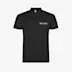 Polo-homme-manches-courtes-Star-noir
