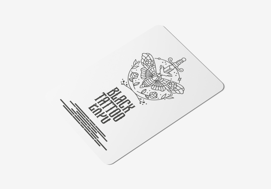 Tarjeta postales con esquinas redondeadas ml