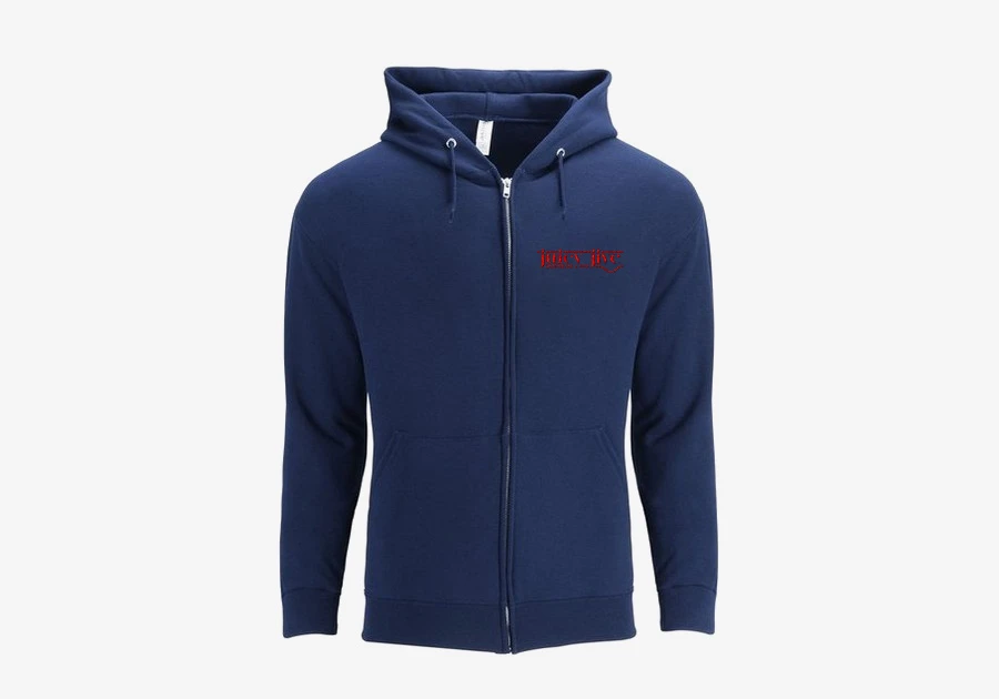 Sweat-shirt zippé à capuche Gildan® Marine