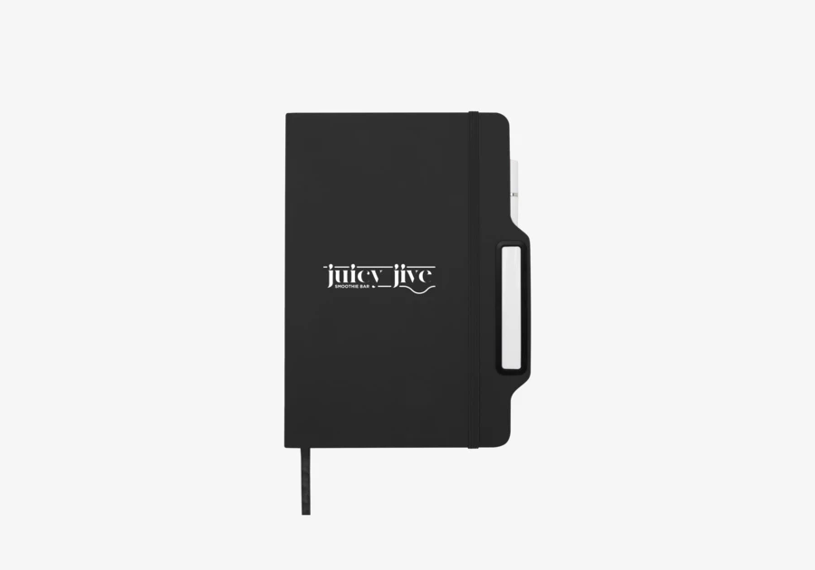 Carnet A5 rigide avec stylo et crayon Nexus