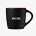 Mug en céramique 34 cl Riviera noir orange
