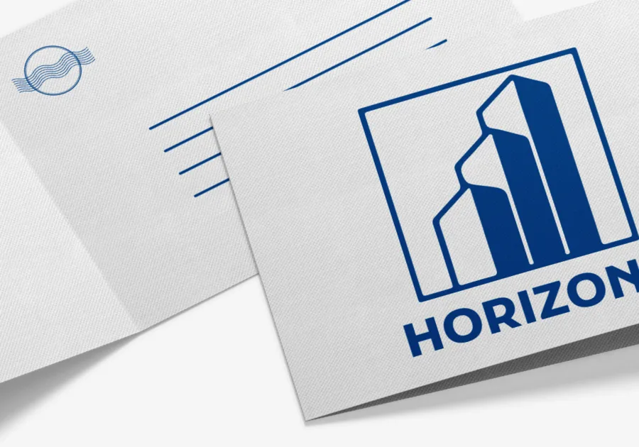 Carte Tarjeta postale doubles 2 volet texturé horizontales