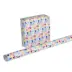 Papel regalo 95g kraft estucado clásico impresión Cuatri