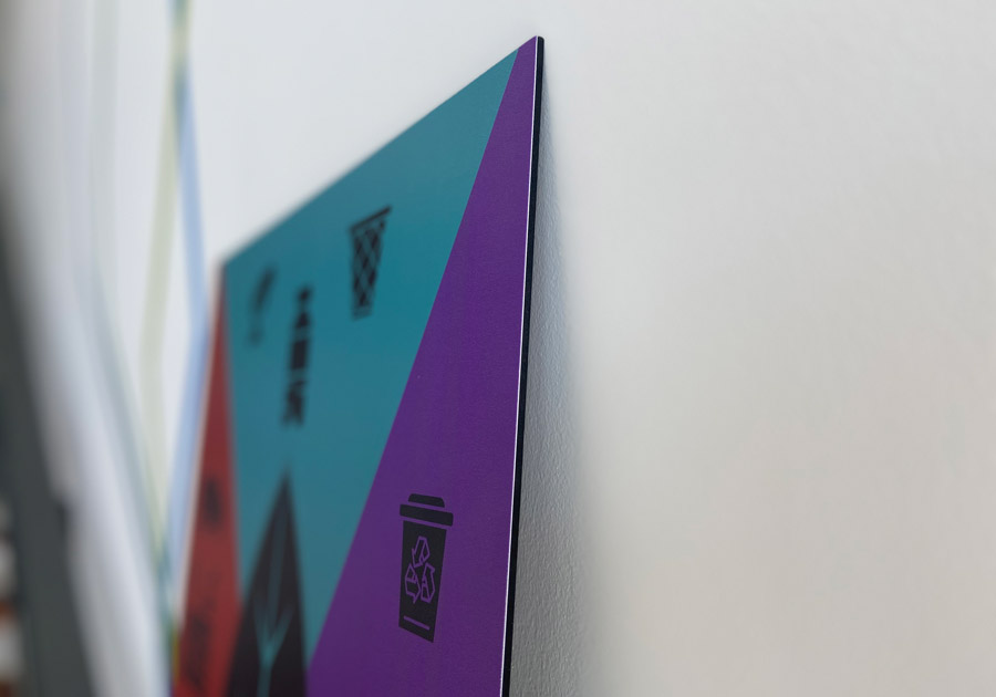 Panel de PVC de corte recto